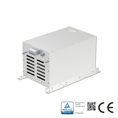 Filtro armonico per ventilatori EC Fans-tech abbinato a SC560F5-150-008. Un filtro può alimentare fino a 2 ventilatori.